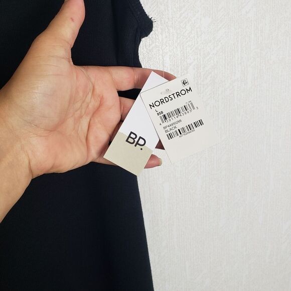 NWT Nordstrom BP Sleeveless Rib Dress - Picture 7 of 10